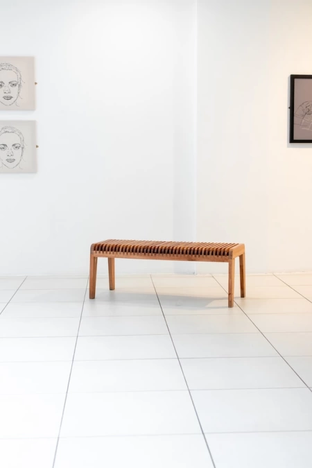 Banqueta de madera